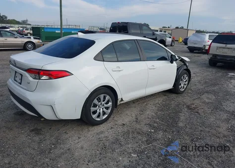 2021 Toyota Corolla Le z USA, uszkodzony, nr VIN 5YFEPMAE9MP236922